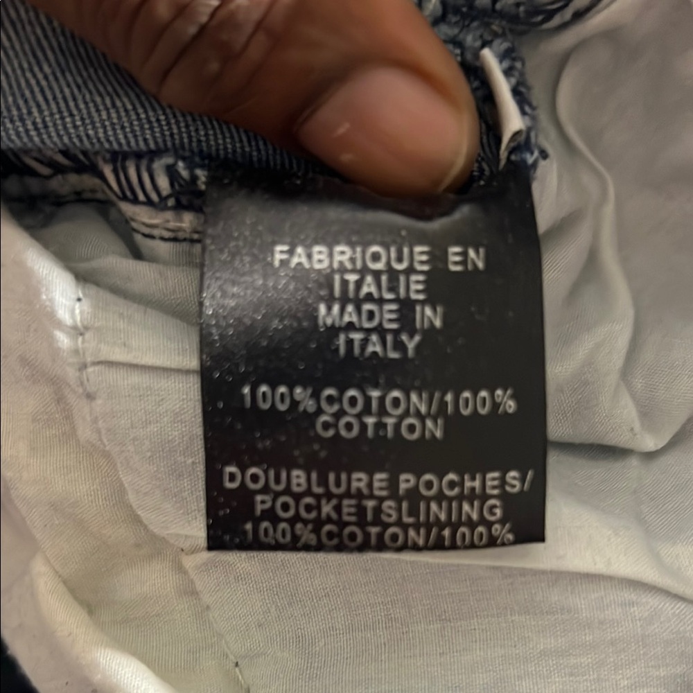 Balmain Paris Blue Slim Fit Biker Jeans (36-34) - Picture 13 of 15